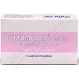 Pharmatex vaginální globule glo. vag. 10x18. 9mg
