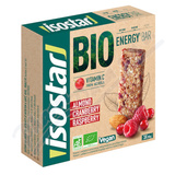 ISOSTAR Energy tyčinky mandl-brus-malina Bio 3x30g