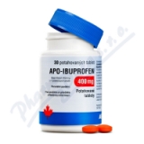 Apo-Ibuprofen 400mg tbl. flm. 30x400mg