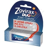 Zovirax duo 50mg-g+10mg-g krm crm 1x2g II CZ