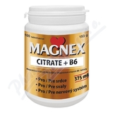 Magnex citrate 375mg+B6 tbl. 100