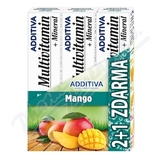 Additiva Multivitamin+mineral Mango um. tbl. 3x20