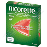 Nicorette Invisipatch 10mg-16h tdr. emp. 7 II
