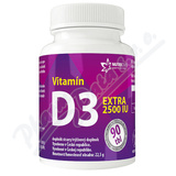 Vitamn D3 EXTRA 2500IU tbl. 90