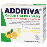 Additiva Calcium+vit. D3+vit. K2 nápoj citron 20x5g