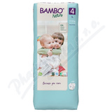 Bambo Nature 4 dts. plenkov kalhotky 7-14kg 48ks