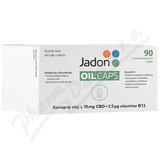 Jadon OIL CAPS konop. olej 15mg CBD+vit. B12 cps. 90