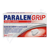 Paralen Grip chipka+bolest 500-25-5mg tbl. flm24 I