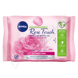 NIVEA Rose Touch micelrn ubrousky 25ks 82376