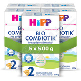 HiPP 2 Combiotik kojeneck mlko BIO 5x500g