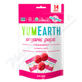 Yum Earth Ovocn lztka Jahoda BIO 87g 14ks