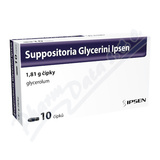 Suppositoria Glycerini Ipsen 1. 81g sup. 10