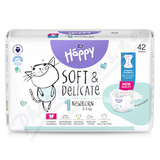 Happy Soft&Delicate 1 d�tsk� pleny 2-5kg 42ks