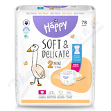 Happy Soft&Delicate 2 d�tsk� pleny 3-6kg 78ks