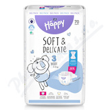 Happy Soft&Delicate 3 d�tsk� pleny 5-9kg 70ks