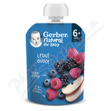 Gerber Natural Lesn ovoce kapsika 90g 6M+