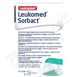Leukomed Sorbact poopera�n� kryt� 5x7. 2cm 3ks