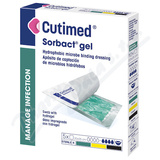 Cutimed Sorbact gel antimikrob. kryt� 20x25cm 5ks