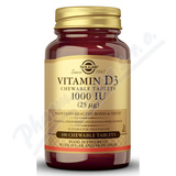 Solgar Vitam�n D3 1000 IU chew. tbl. 100