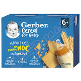Gerber Cereal Ml. s ka�� dobr. noc su�en. 2x200ml 6m+