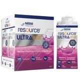 Resource Ultra Fruit �erven� ovoce por. sol. 4x200ml