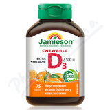 JAMIESON D3 2500IU pomeran� cucac� tbl. 75