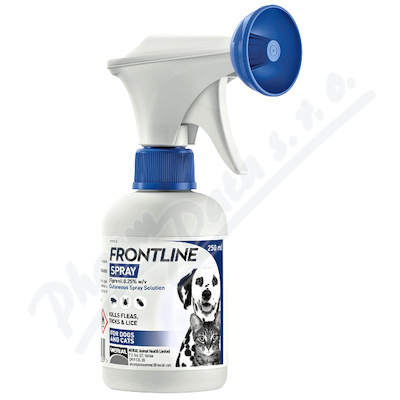 Frontline spray 2.5mg-ml kožní sprej roztok 250ml