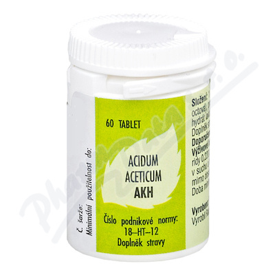 Acidum aceticum AKH por.tbl.60