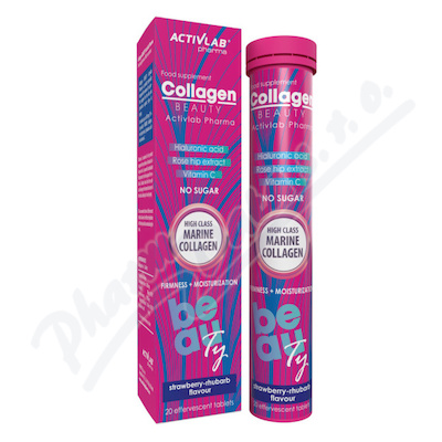 ActivLab Collagen Beauty jahoda-rebarb.šum.tbl.20